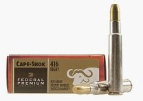 Busskogelpatronen Federal Premium Trophy Bonded Sledgehammer 416 Rigby 400gr. !!!