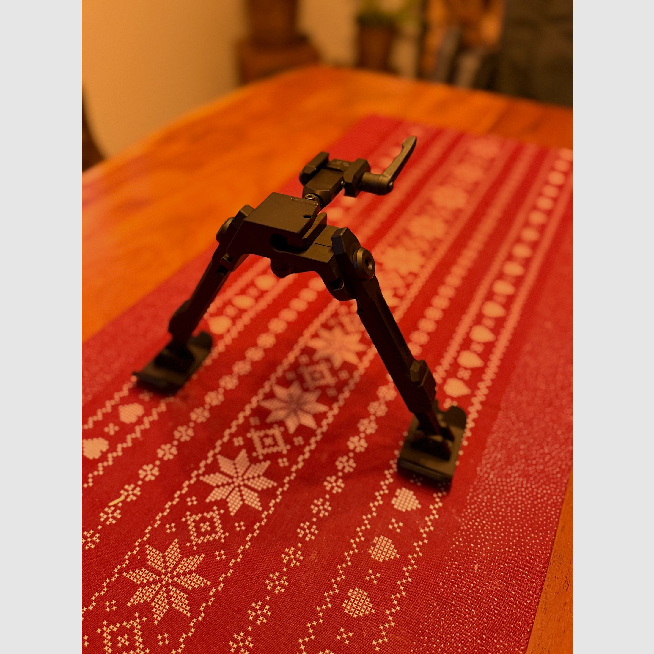 Fortmeier bipiede H171 – montaggio a 6 ore incluso adattatore Picatinny