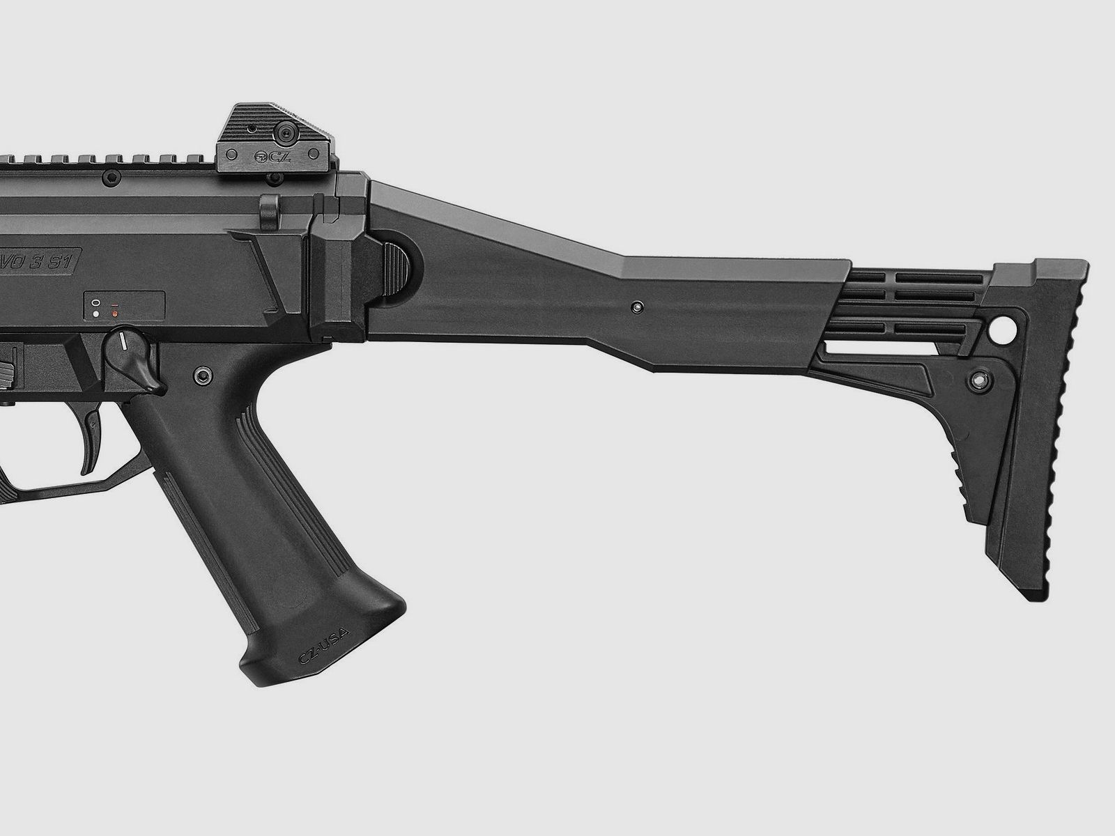 CZ SCORPION EVO 3 BÜCHSE Kal. 9×19 SCHALLDÄMPFER-TYP, Bild 3 von 4