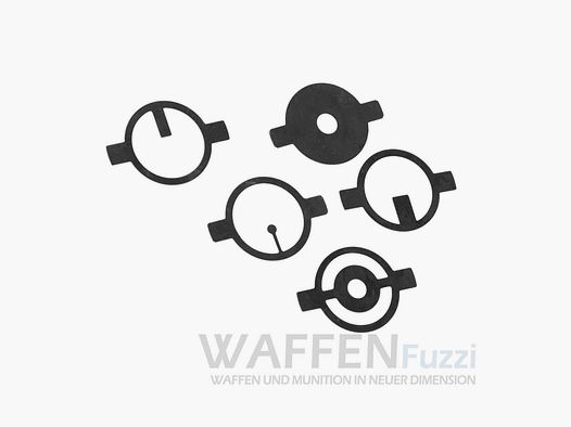 Hojas de maíz de túnel para carabinas de aire Weihrauch - 5 uds.