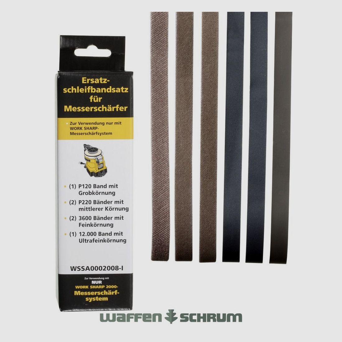 Work Sharp Schleifband (6x)  / Körnung P220