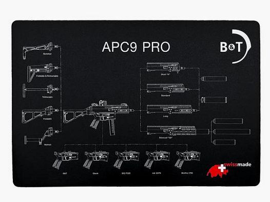 B&T Zerlegematte & Reinigungsmatte APC9 Pro