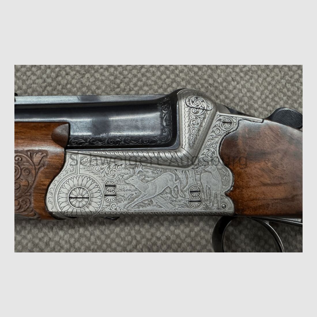 Ferlacher Sodia over-and-under rifle system Anson new weapon .30R Blaser; 16/70