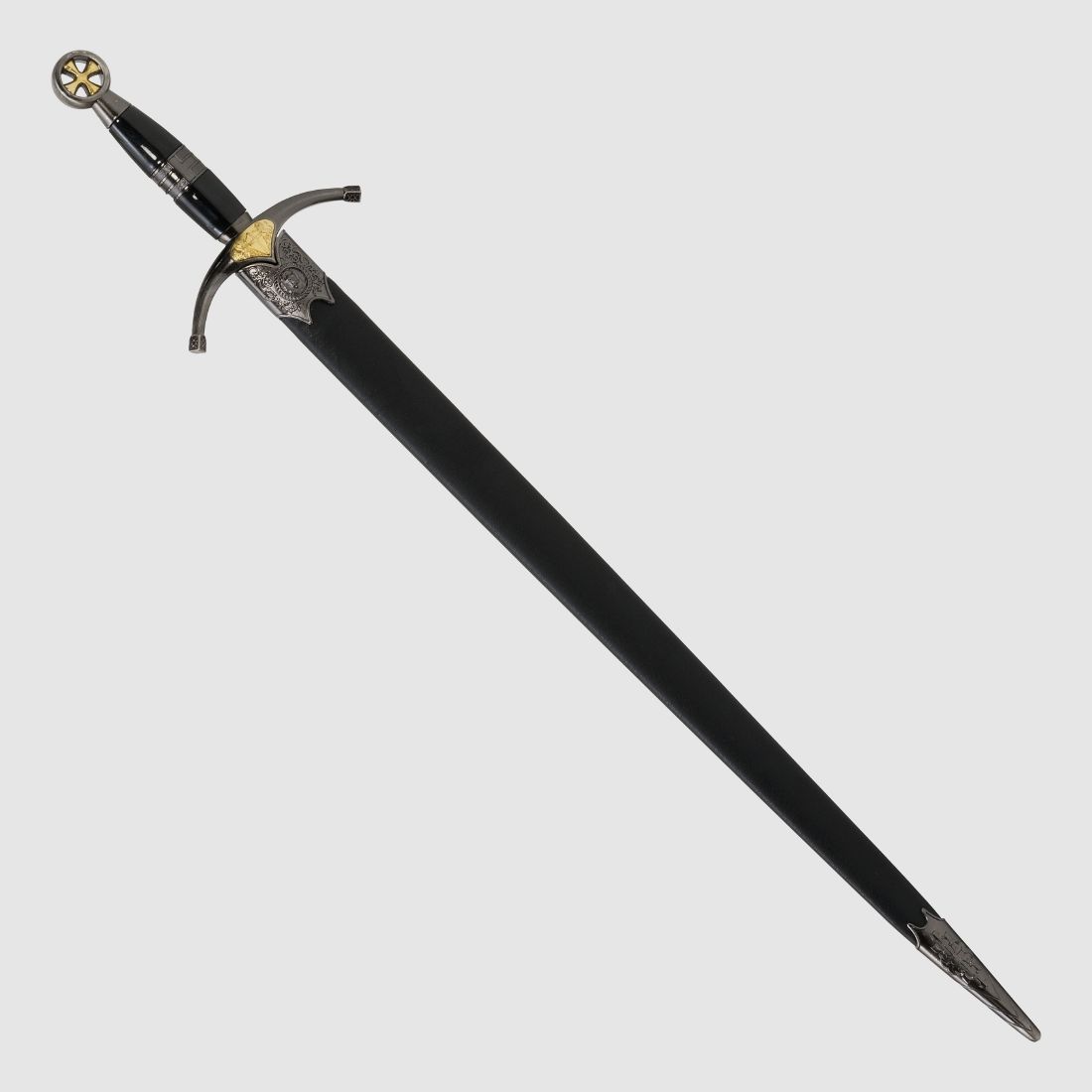 Kurzschwert Kreuzritter mit Scheide Ritter Schwert