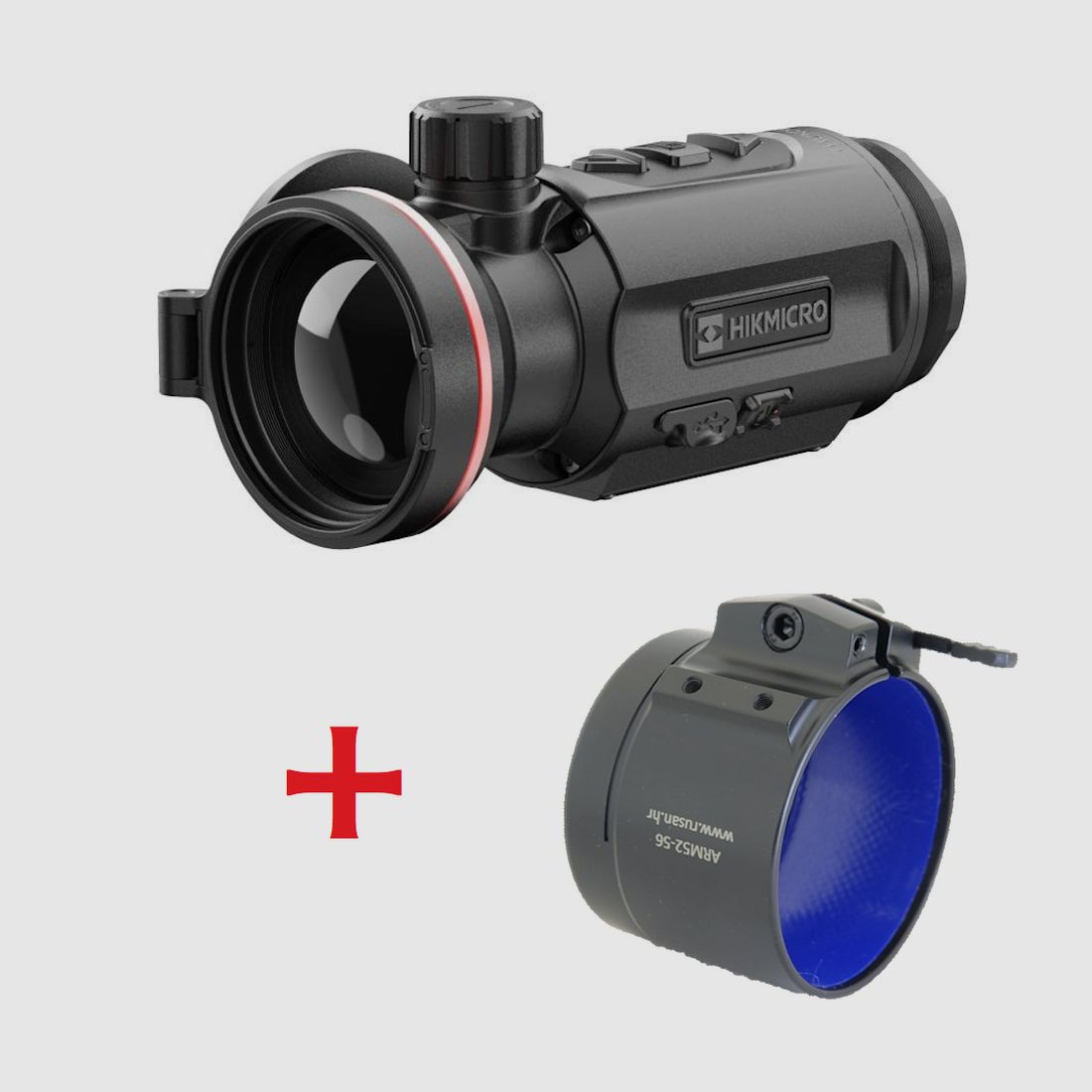 Hikmicro Thunder TQ50C 3.0 en ensemble complet