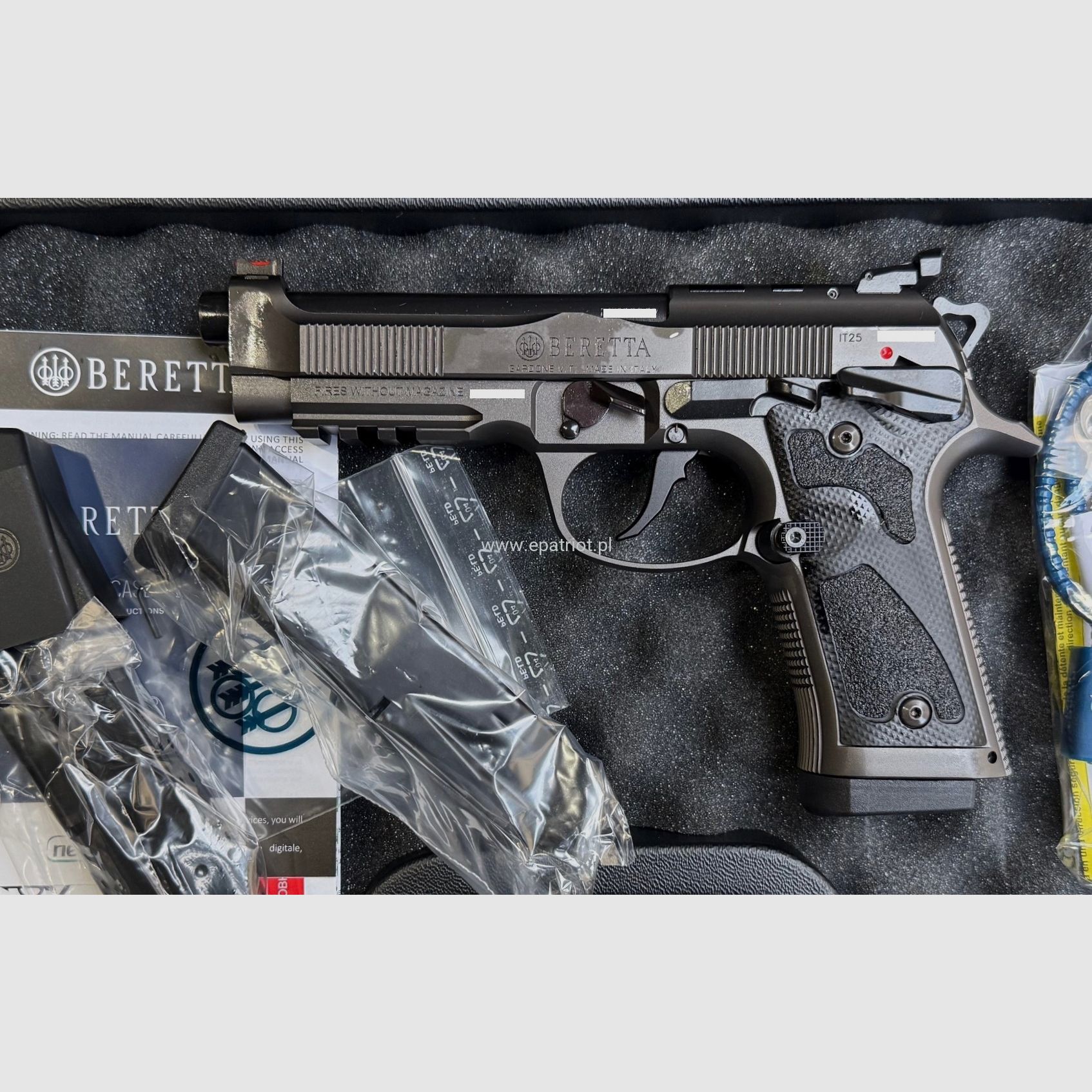 Beretta 92X Performance DARK BLACK Pistol, image 2 of 2