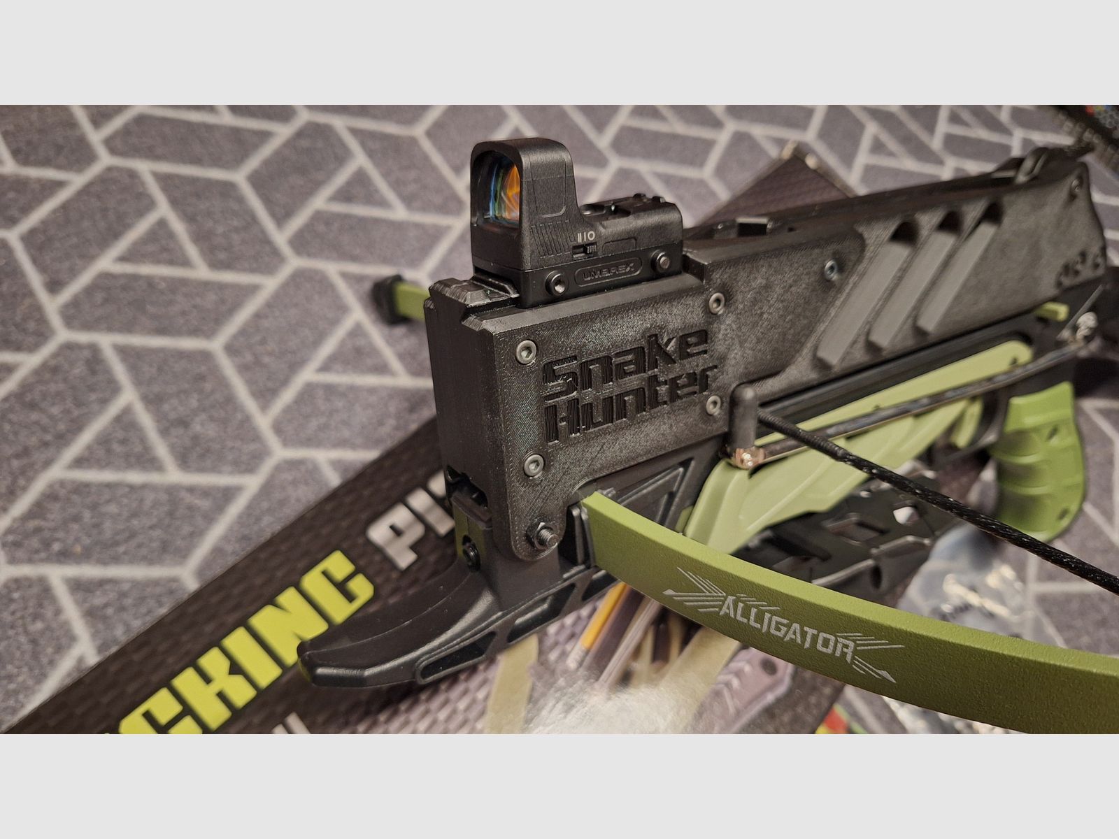 Pistol crossbow "Snake Hunter" 7-shot magazine/red dot/bag-NEW!