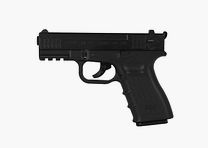 ISSC M22 Schwarz 4,5mm BB - Druckluft Co2 Blowback