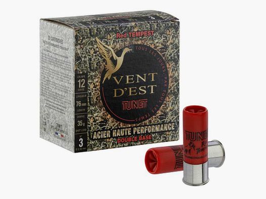 Patronen TUNET Red Tempest 35g Stahl 12/76 Hochleistungs - 12/76 Stahl Nr. 3