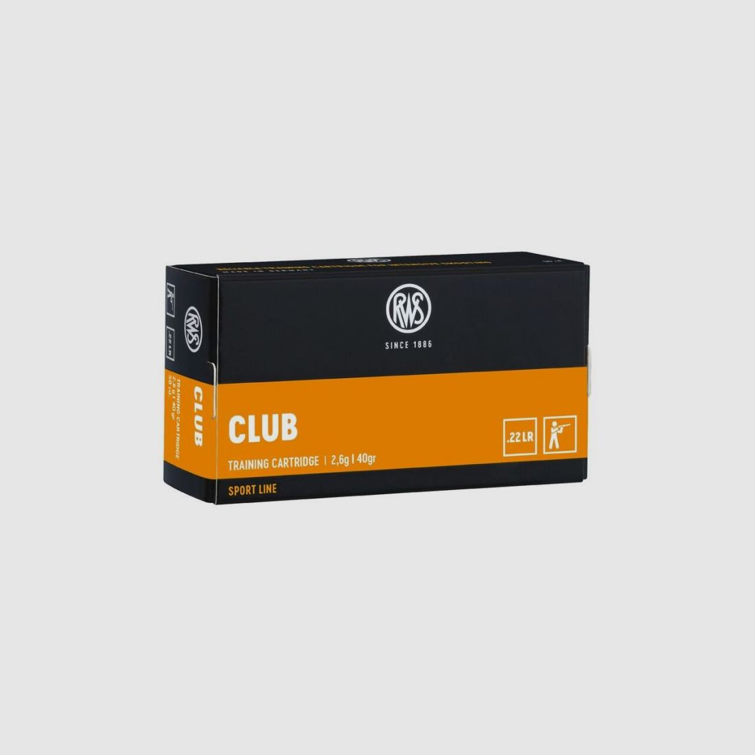 RWS .22 lfB Club - 50 Patronen