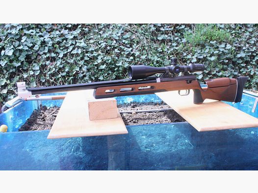 Rifle de competición de Grünig & Elminger en cal. 308 con Zeiss Diavari ZF 6-25 x 56T