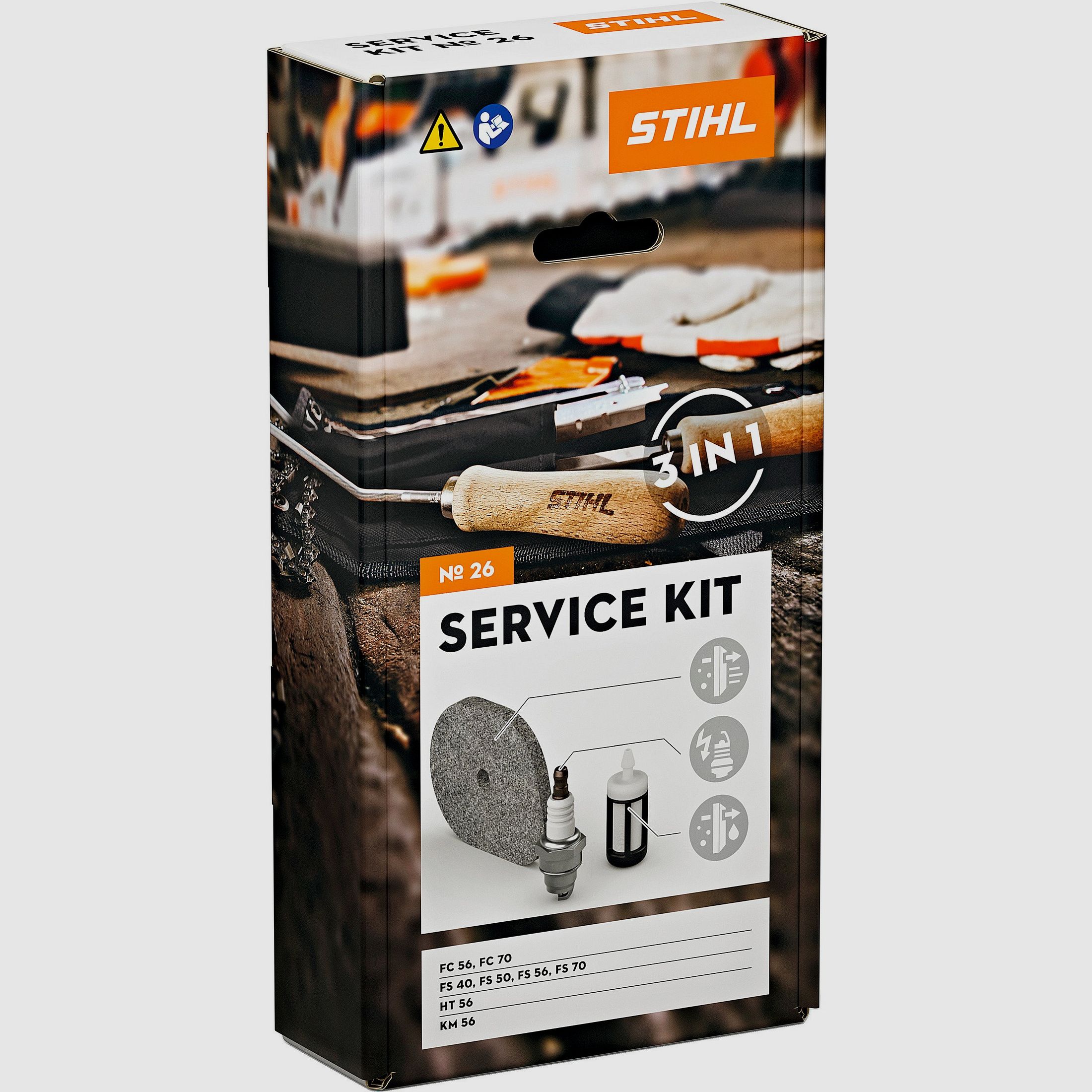 Stihl Service Kit fr Kombi-Motoren, Freischneider, Hochentaster und Bohrgerte