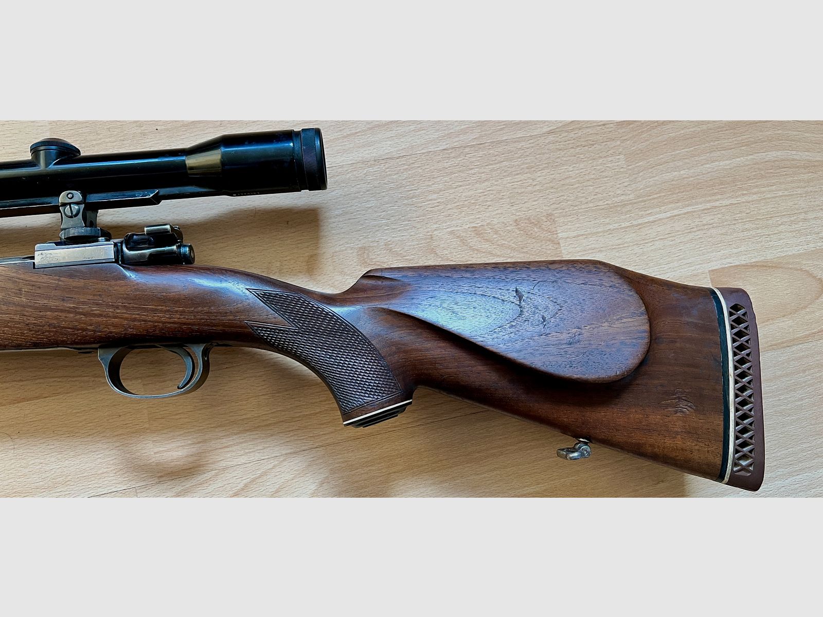 Mauser 98er Repetierer 9,3x 62 mit Zeiss 8x56 SCHNÄPPCHEN im Bestzustand