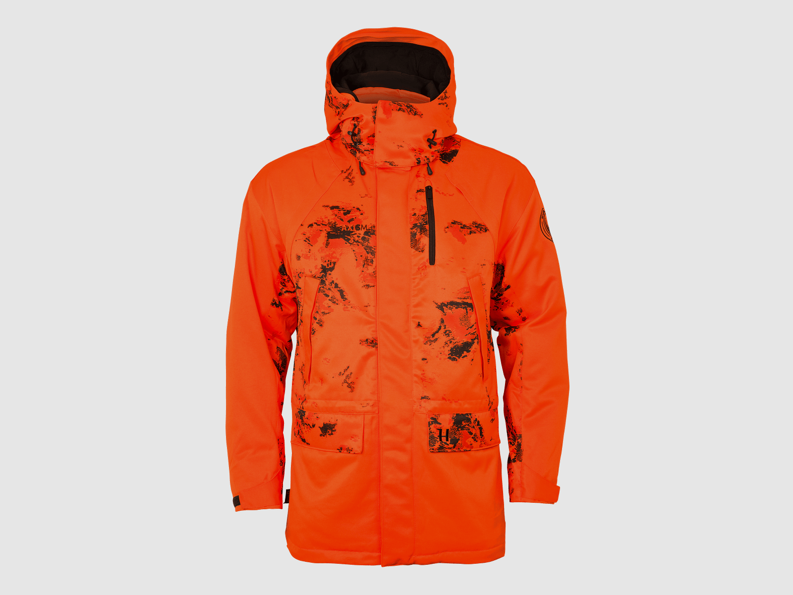 Härkila Wildboar Pro Blaze HWS Camo Insulated jacket Men AXIS MSP®CE Orange 54