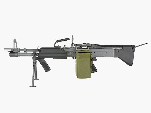 MK43 Mod0 Navy Seals LMG max. 0,5J AEG, optimierte Drosselung