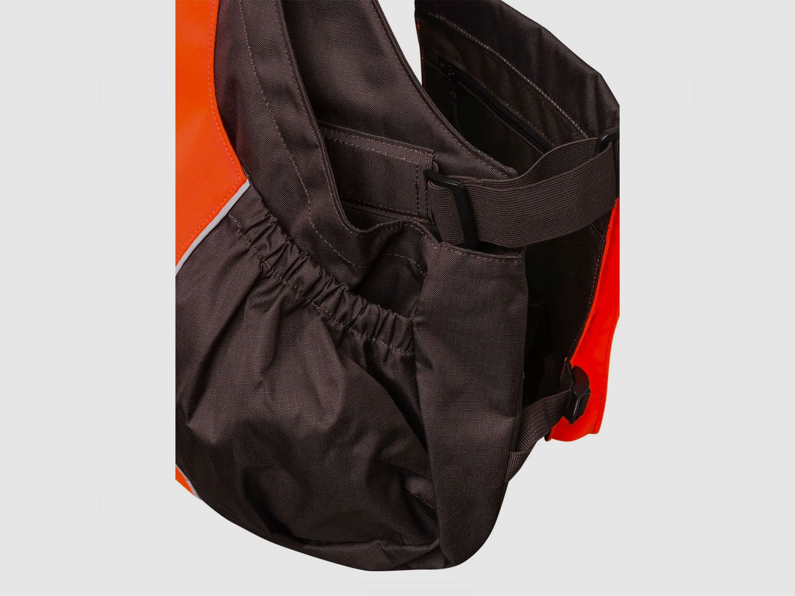 GILET/TRISACCA – BERETTA – STRAP EVO WEST Braun Rinde & Orange, Bild 3 von 4