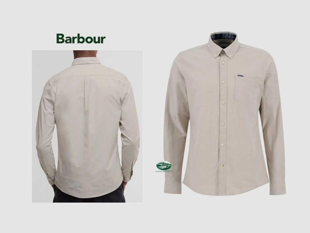 BARBOUR Hemd Marsden beige