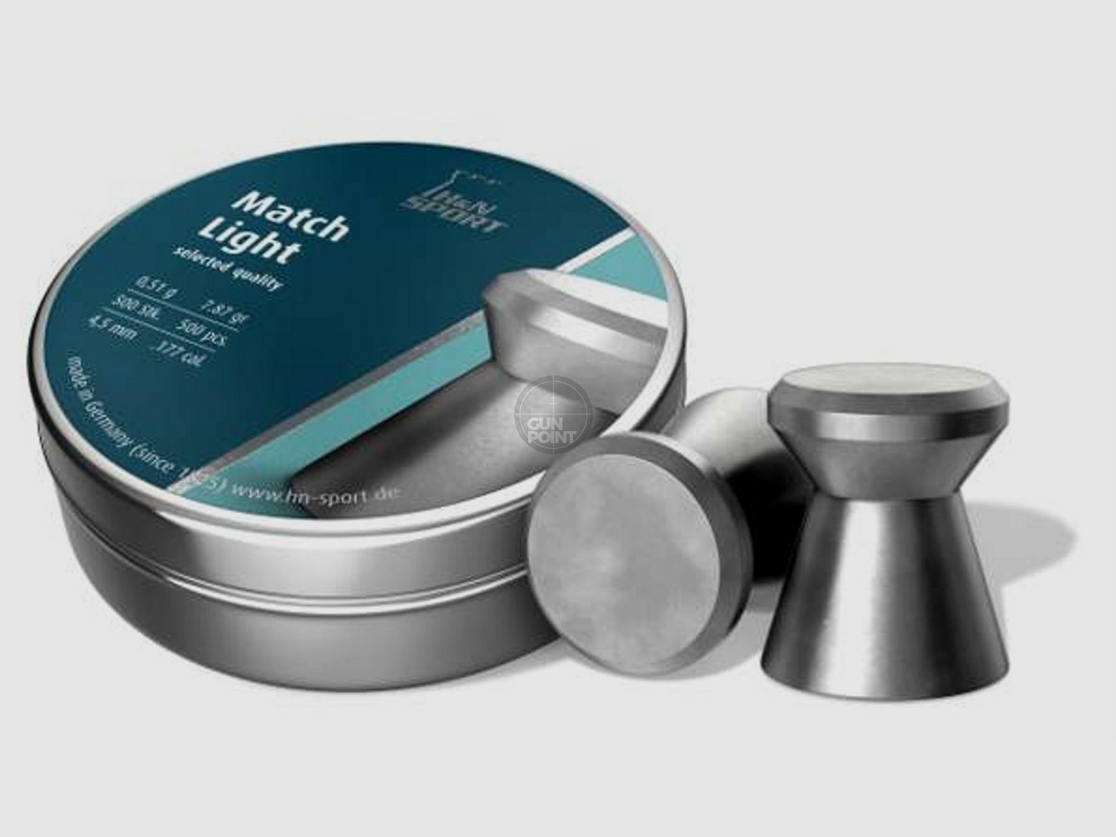 Haendler & Natermann Match Light 4,49 Diabolo Munition