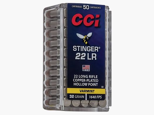 .22 LR CCI Stinger 32gr