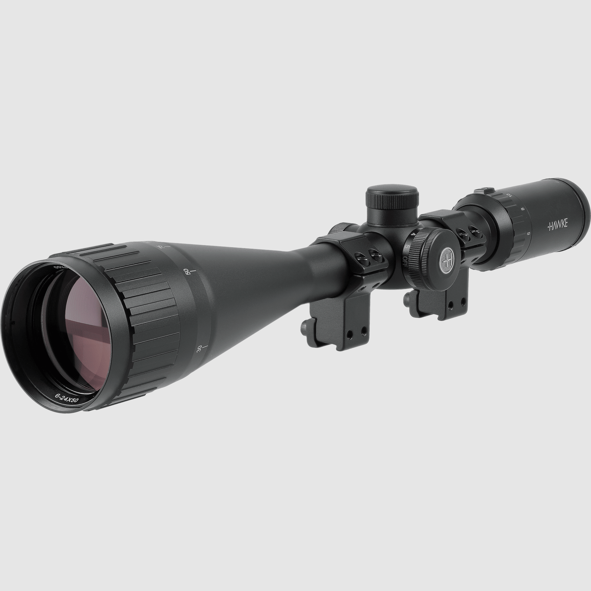 Hawke Fast Mount IR 6-24x50 AO IR (Mil Dot)