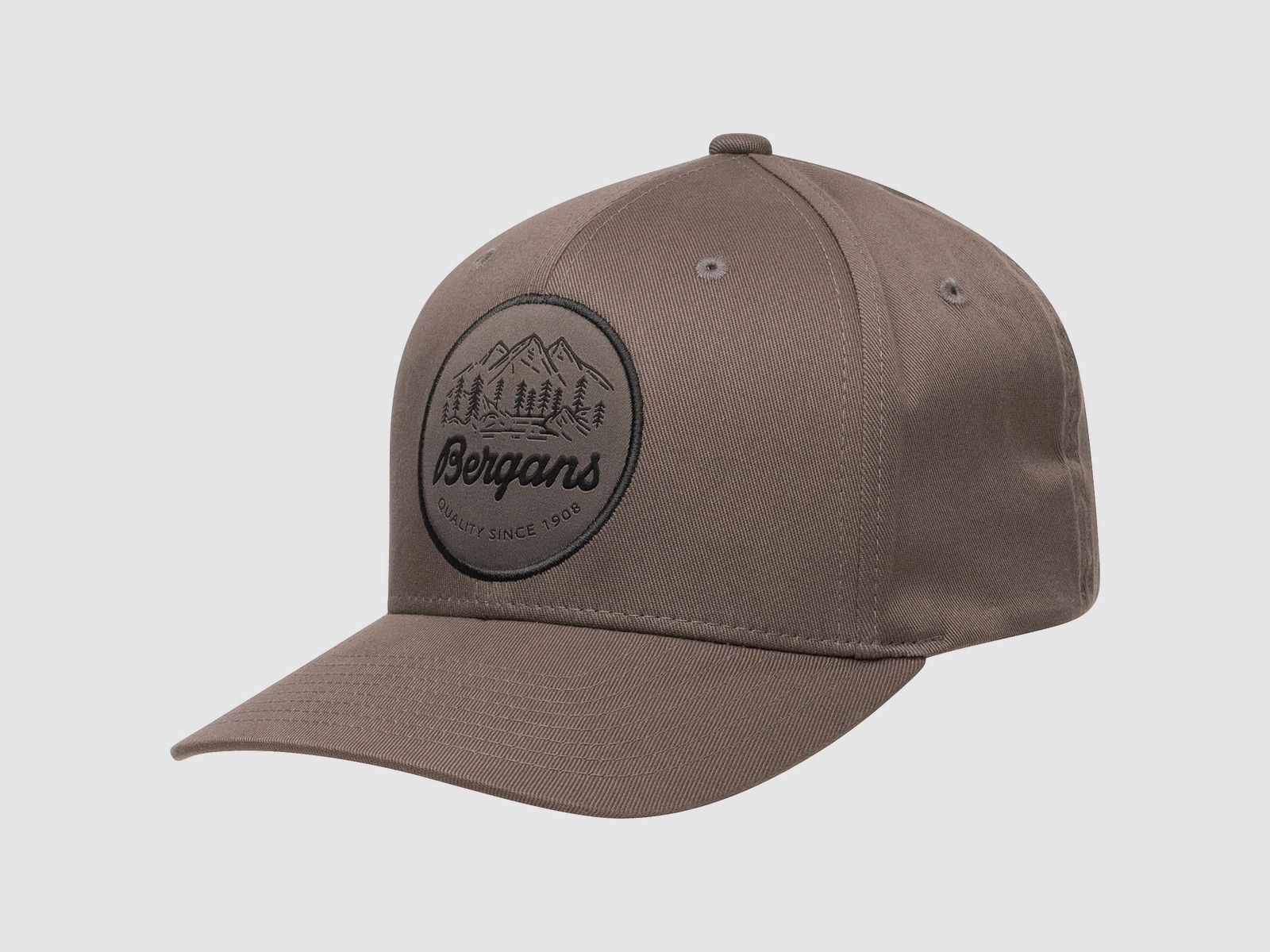 Bergans Nordmarka Epoch Flexfit Cap Solid Grey L/XL
