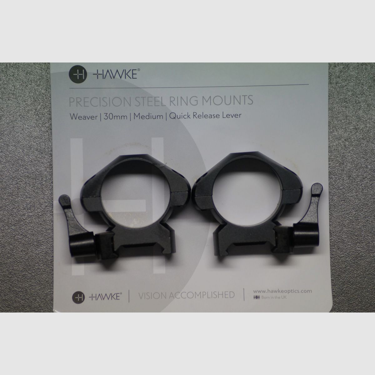 Hawke Montagering Precision Steel 30mm Medium mit Lever, Bild 1 von 3