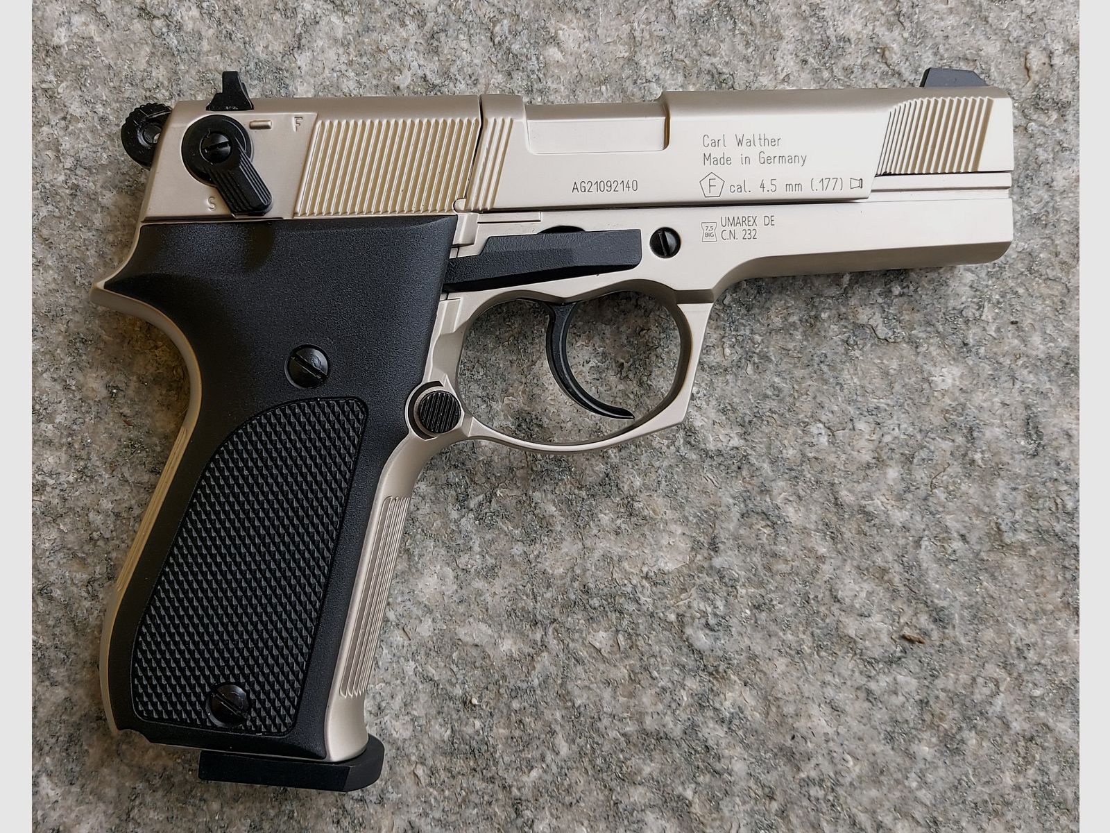 PISTOLE FREIER VERKAUF WALTHER MOD. CP 88 KAL. 4,5, Bild 1 von 2