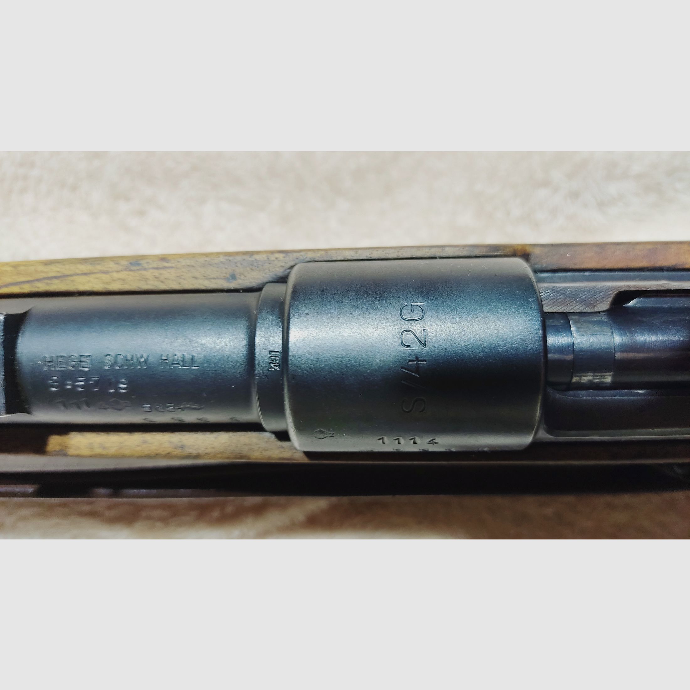 Mauser Karabiner 98k k98 Oberndorf S/42G 8x57 1935 Wehrmacht Ordonanz inkl. Bajonett Seitengewehr 98