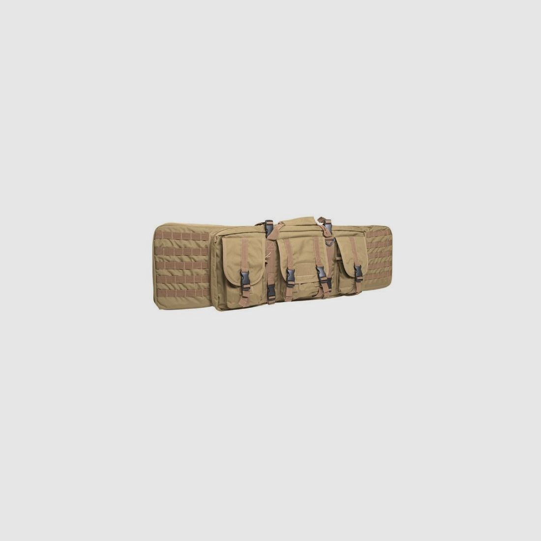 RIFLE CASE LARGE MOLLE - MIT TASCHEN - 106 CM