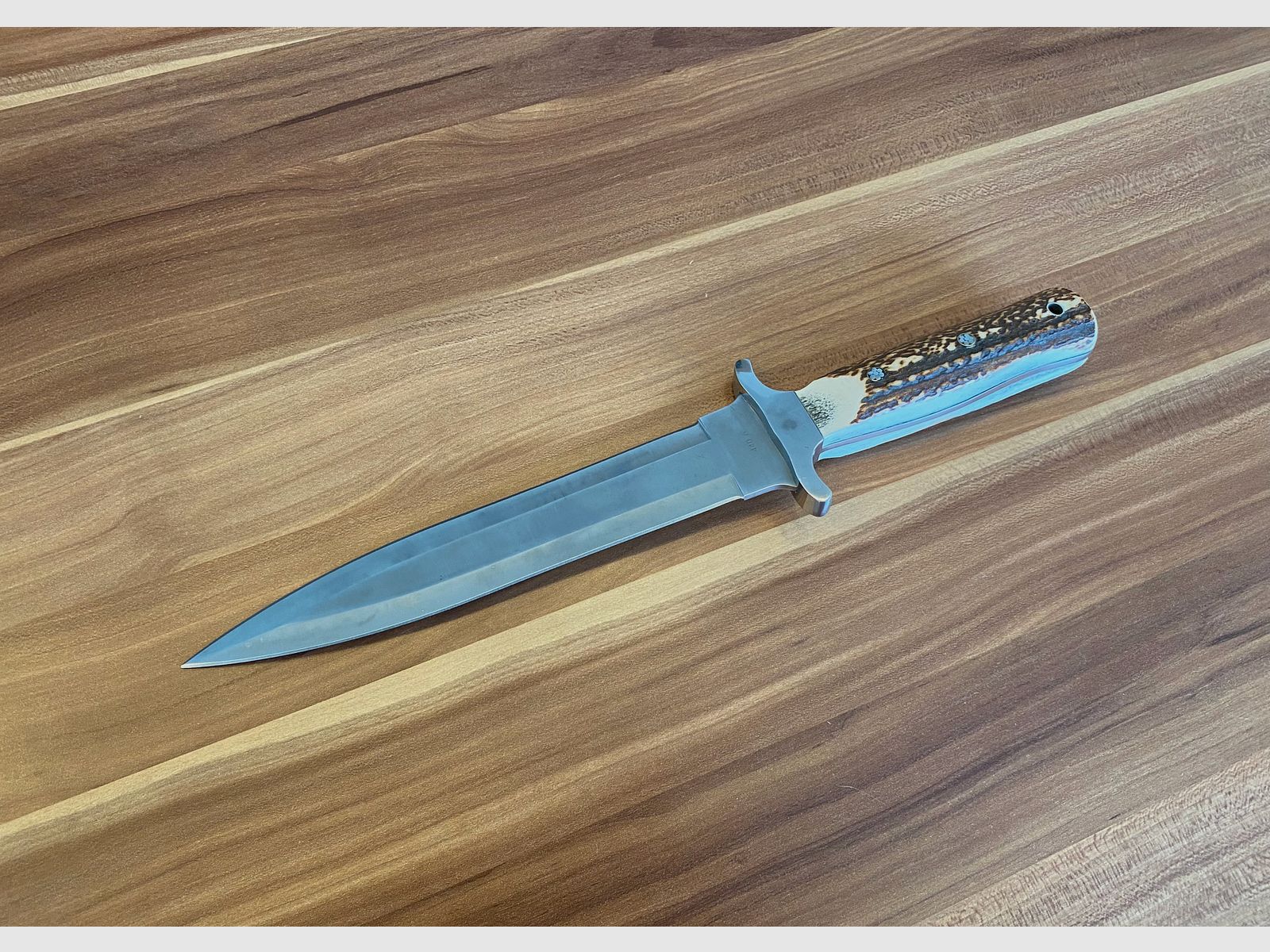 Parforce Saufänger Hirschfänger Sautöter Hirschtöter Jagd Messer Boar Hunter Hatz-Watz Hirschhorngriff