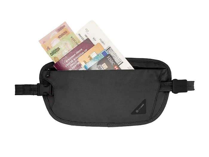 Diebstahlsichere Tasche Pacsafe Coversafe X100 schwarz (PCO10153100), Bild 5 von 6