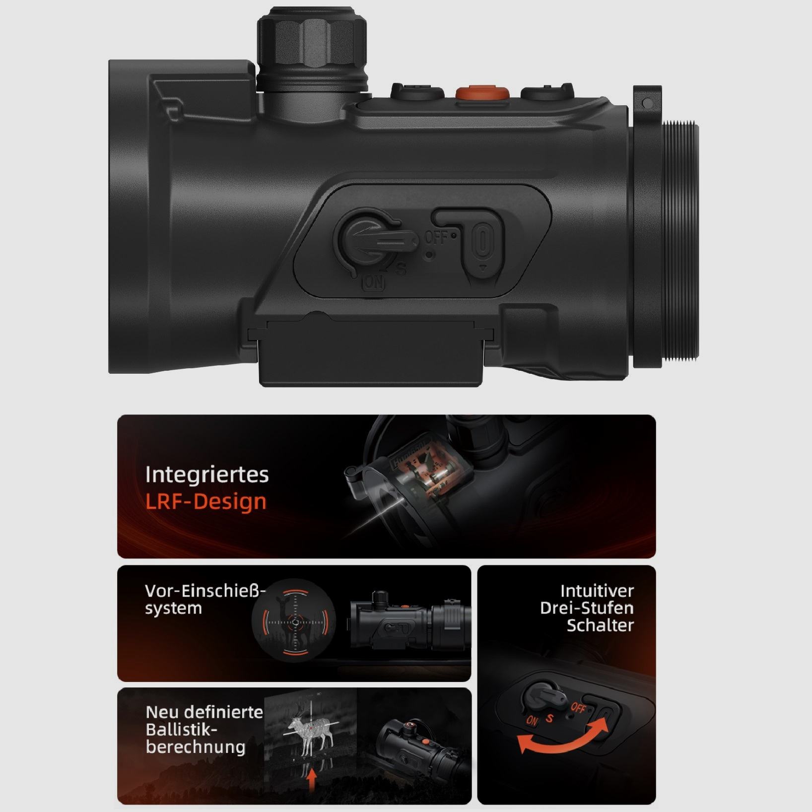 ThermTec Hunt 650L inkl. Rusan MAR Adapter