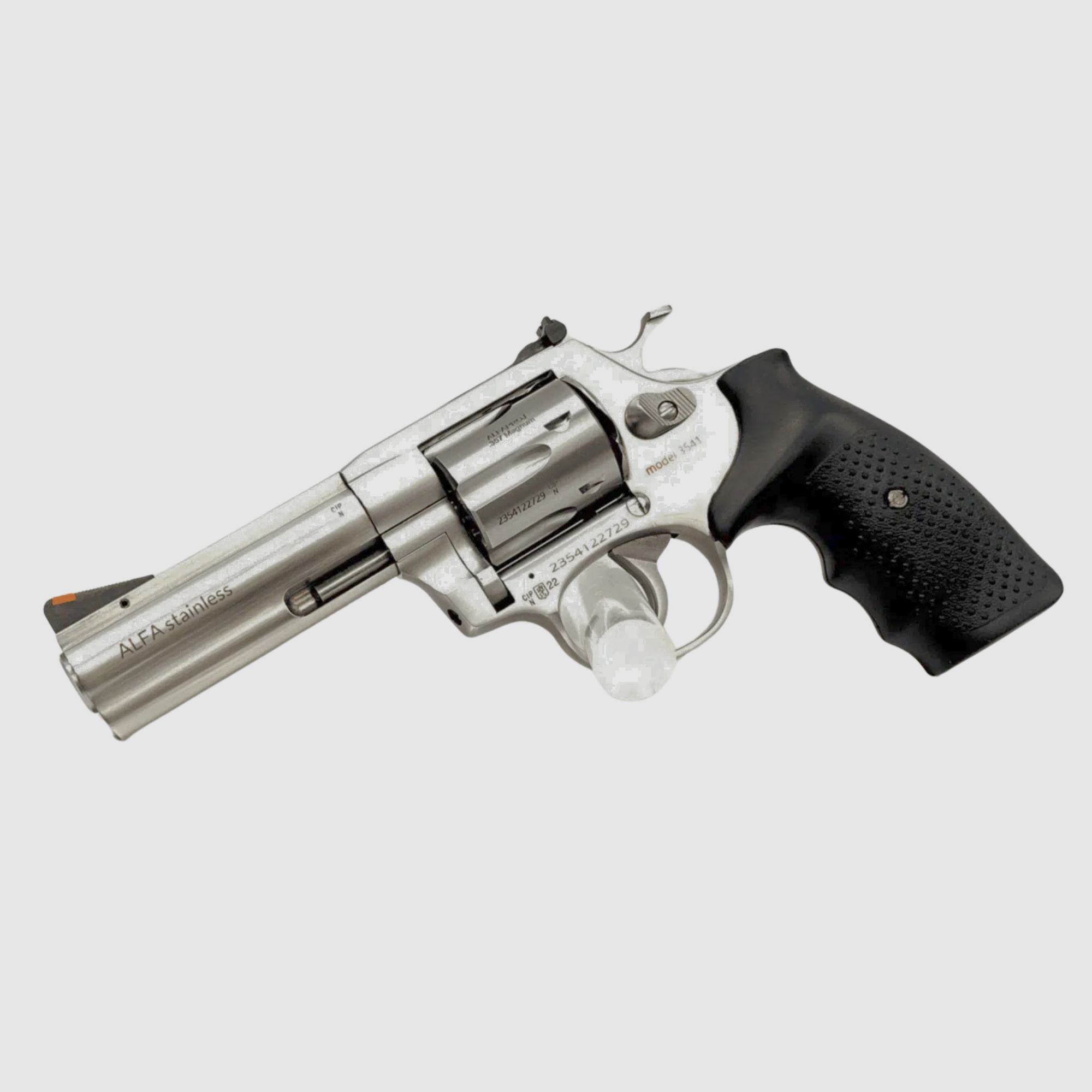 ALFA ProJ Steel inoxydable 3541 Revolver 4″ | .357 Mag.