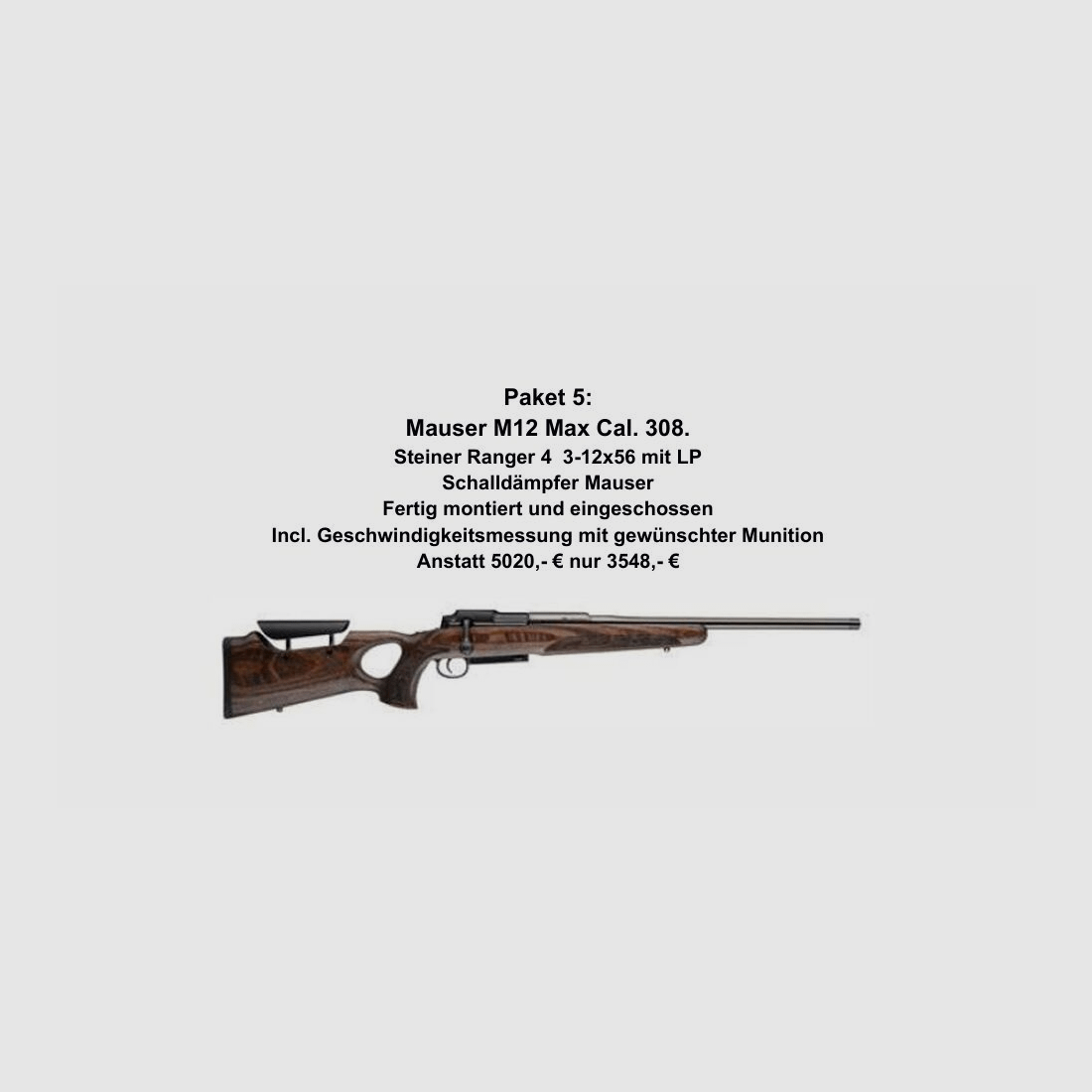 Mauser M12 Max, Steiner Ranger,