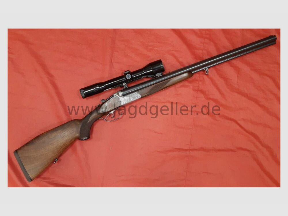Drilling Sauer & Sohn 7x57R und 16/70 mit Zeiss 1,6-6x42 16/70;7x57R