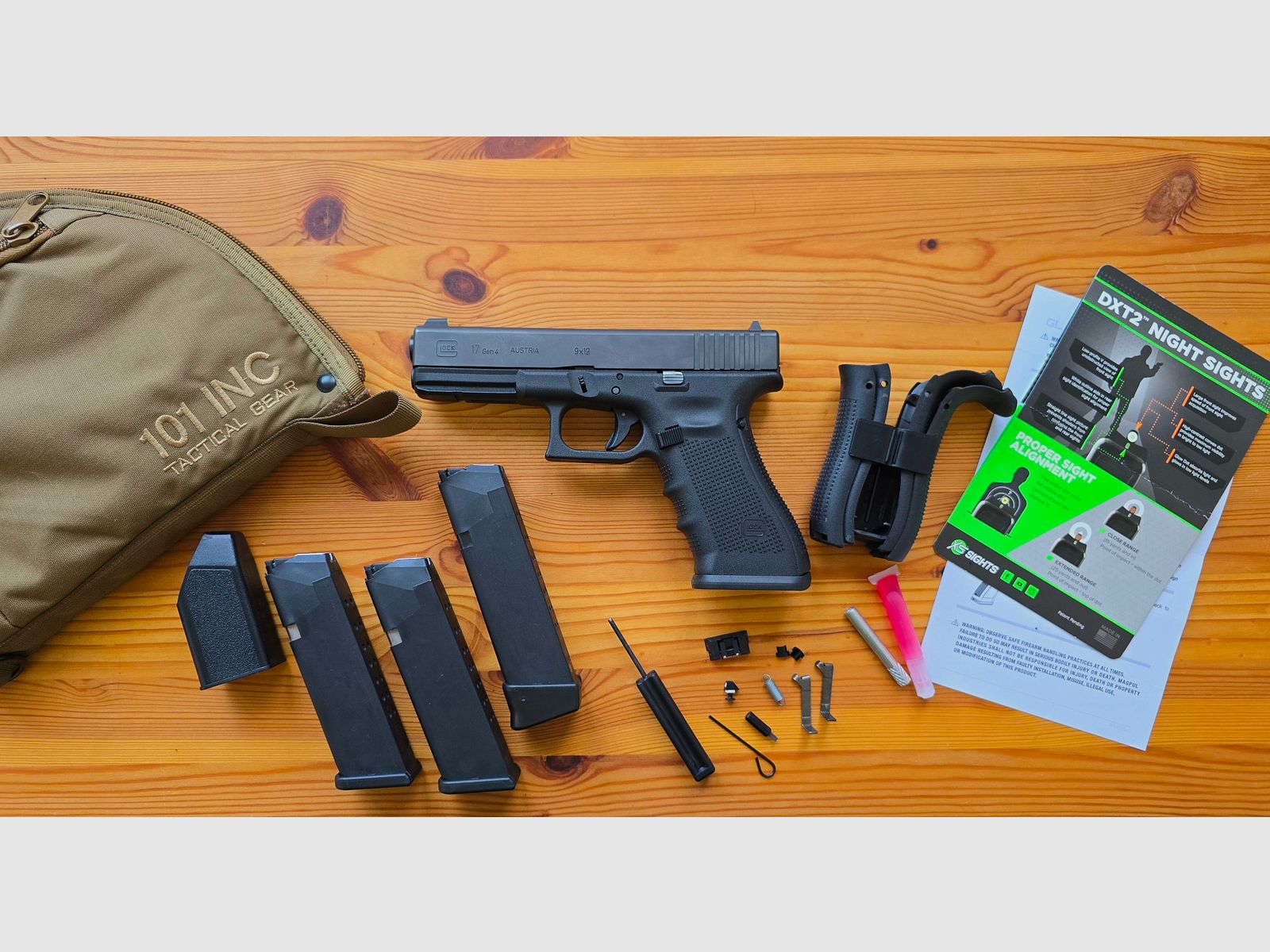 Glock 17 Gen 4 Komplettpaket wie NEU