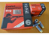 GECO 100 Stück Flintenlaufgeschosse(Slugs) Geco 12/67,5 Coated Competition