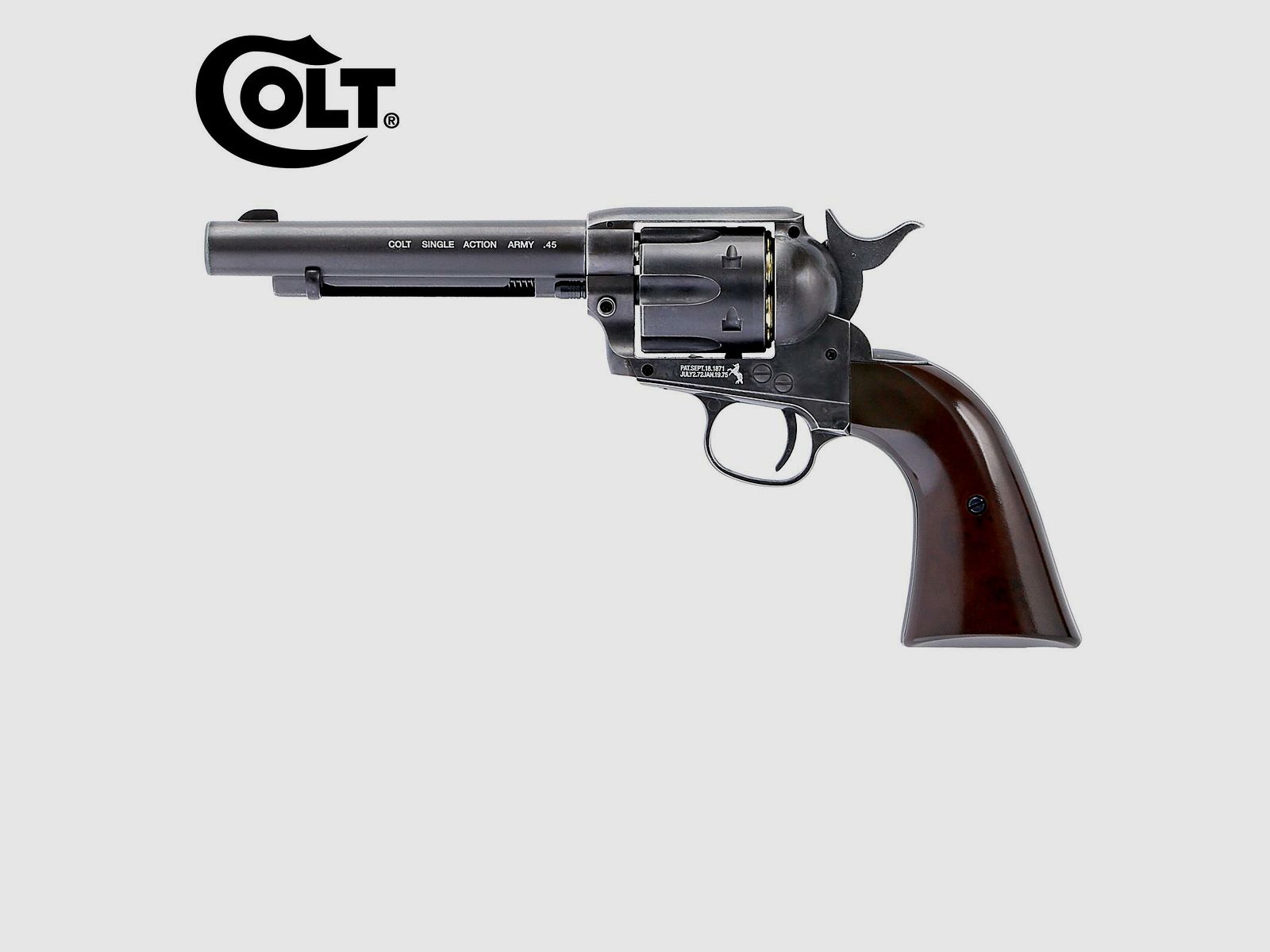 Colt Single Action Army® 45 antik Co2-Revolver Kaliber 4,5 mm BB (P18)