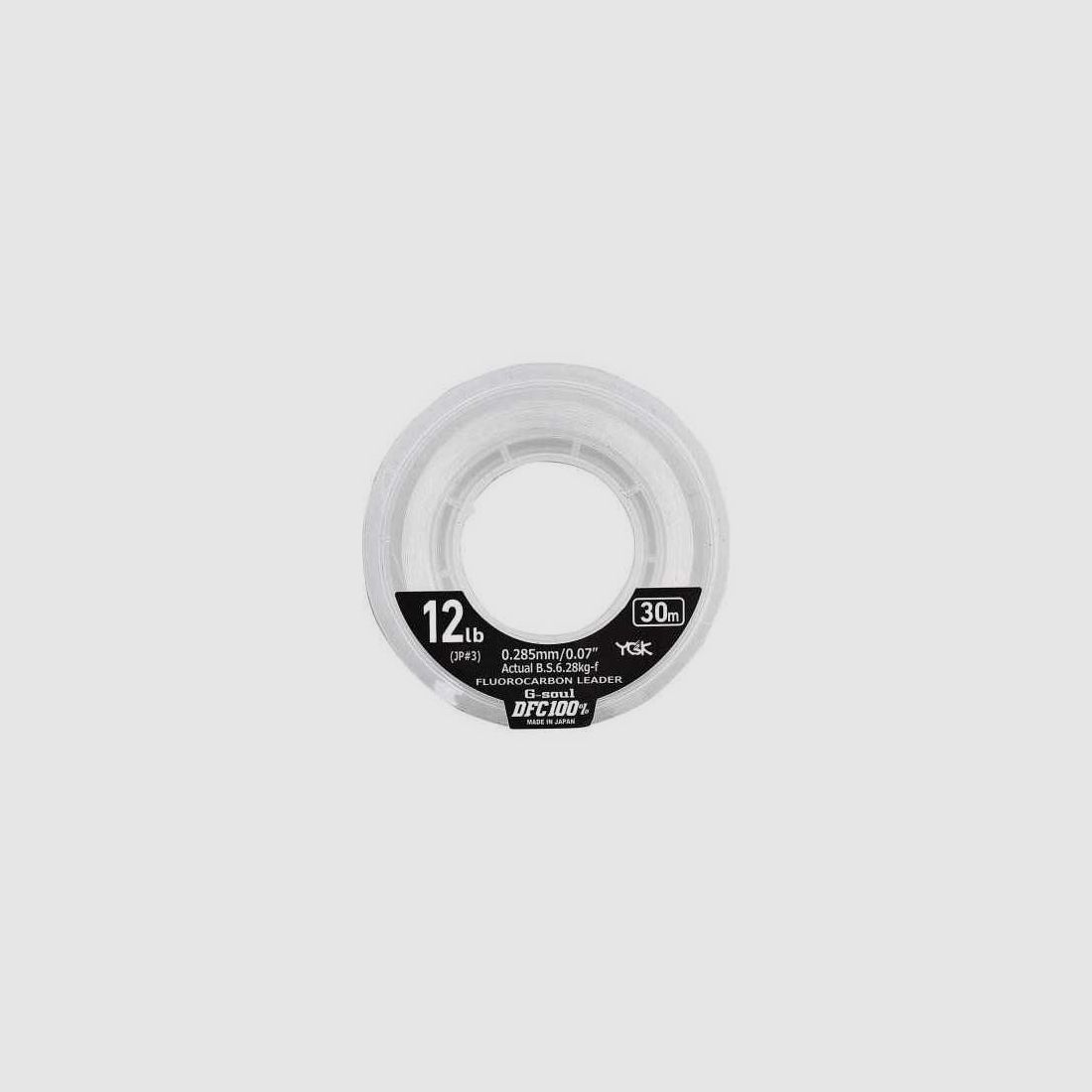 Filamento in fluorocarbon YGK G-Soul DFC 12 lb 30m