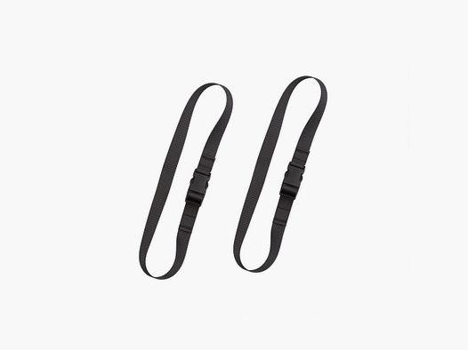 Savotta Pack straps SR buckle, 2 pcs, 80 cm, schwarz