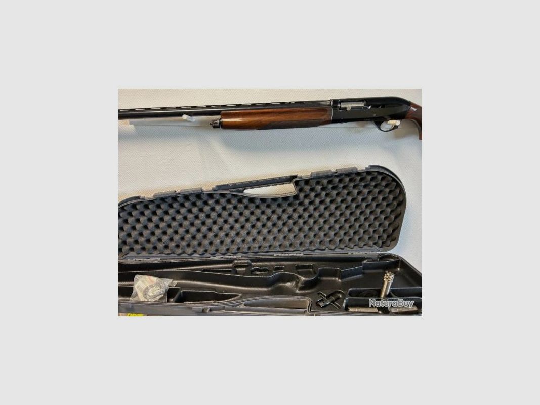 OCCASION fusil semi-auto Benelli montefeltro gaucher 12/76 71cm, image 1 sur 8