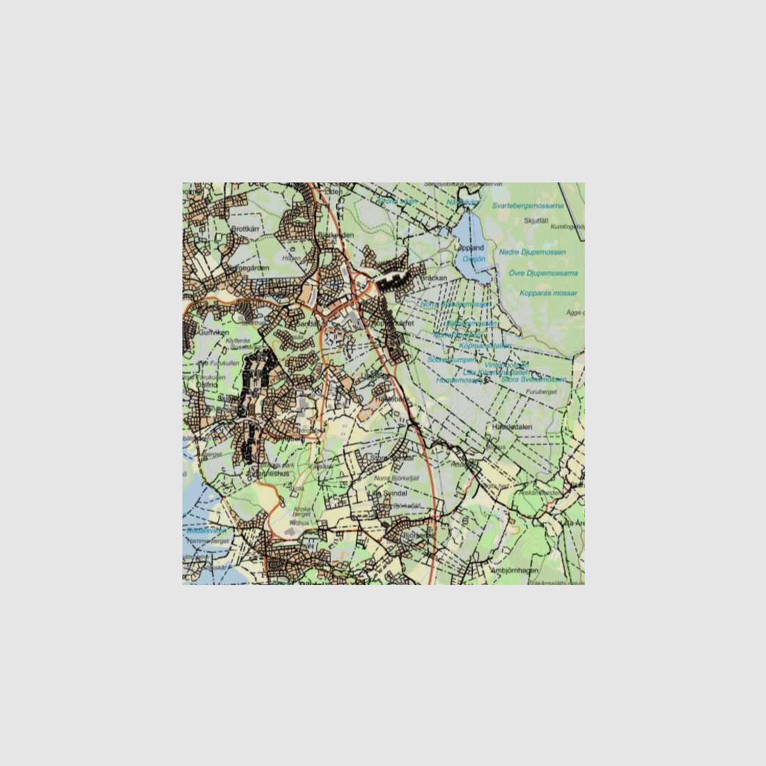 Carte de randonnée Garmin Prime V2 50x50 km