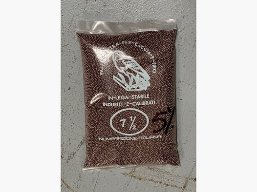Plomb 7,5 super durci rouge avec 5% d'antimoine