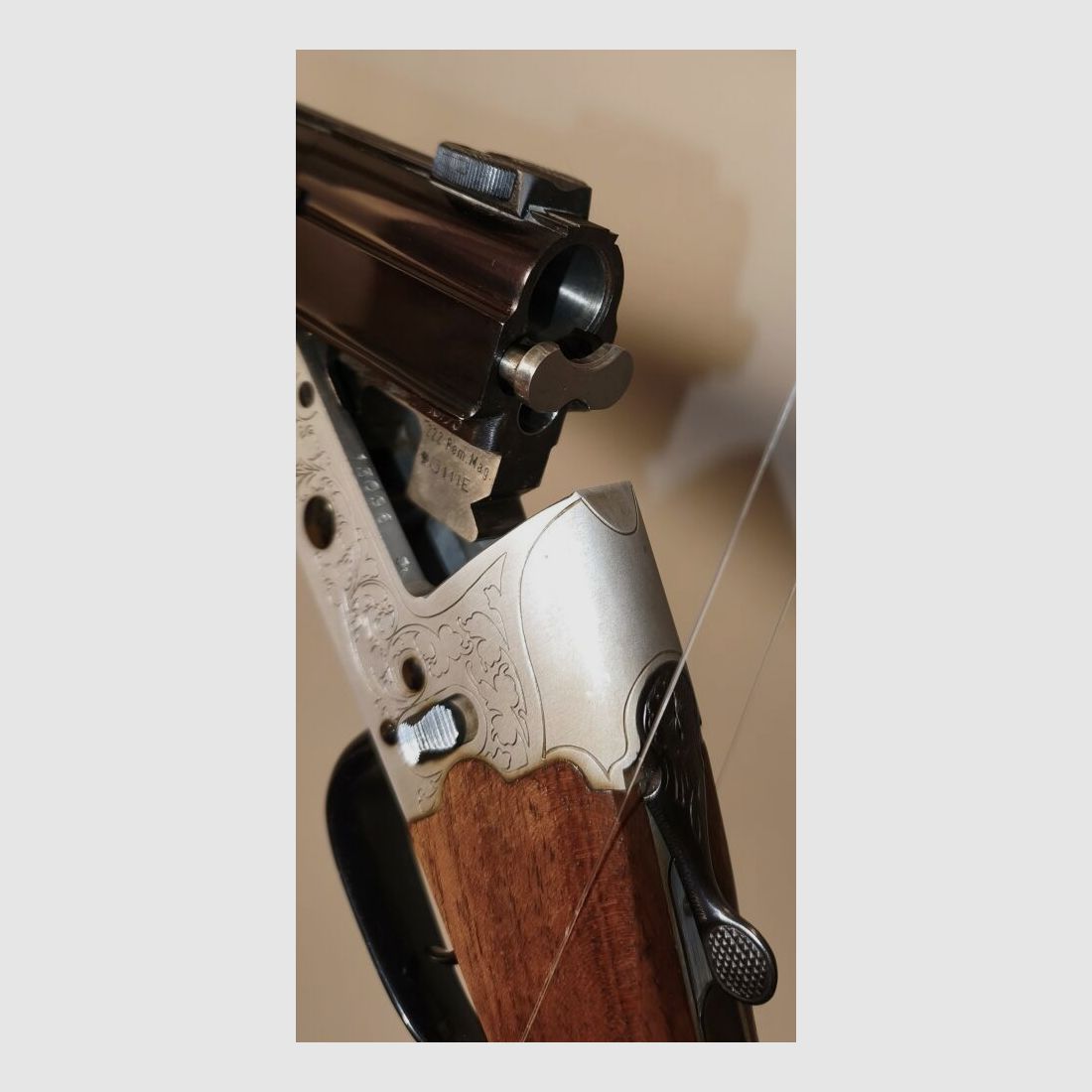 Heym 22S BBF Bockbüchsflinte .222RemMag 16/70 mit Swarovski 8x56 Zielfernro .222RemMag;16/70