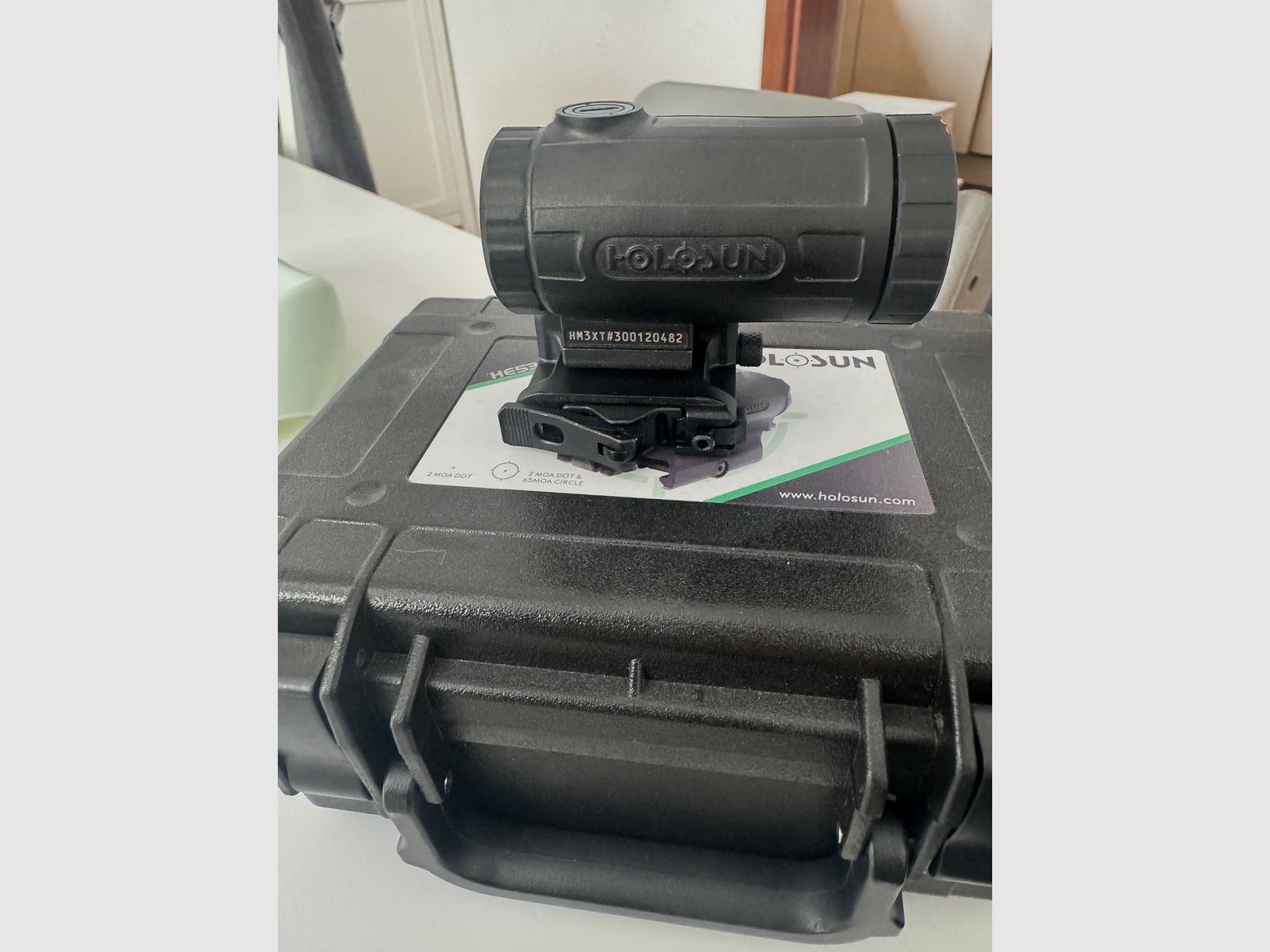 Holosun Magnifier HM3X-TITAN, 3 fach Vergrößerung, schwarz, Picat... - 77001818