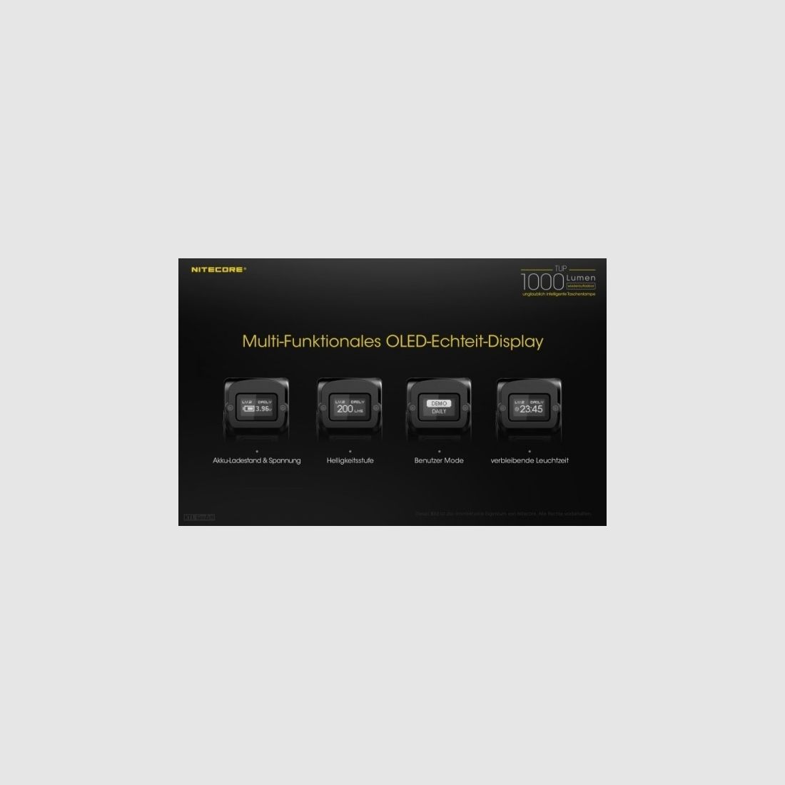NITECORE – TUP, Bild 4 von 9