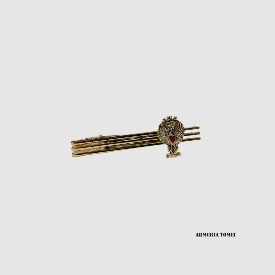 FERMA CRAVATTA POLIZIA DI STATO ORO, image 1 of 2