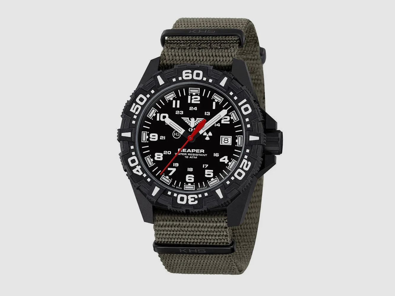 KHS Armbanduhr Reaper MK II Field Natoband