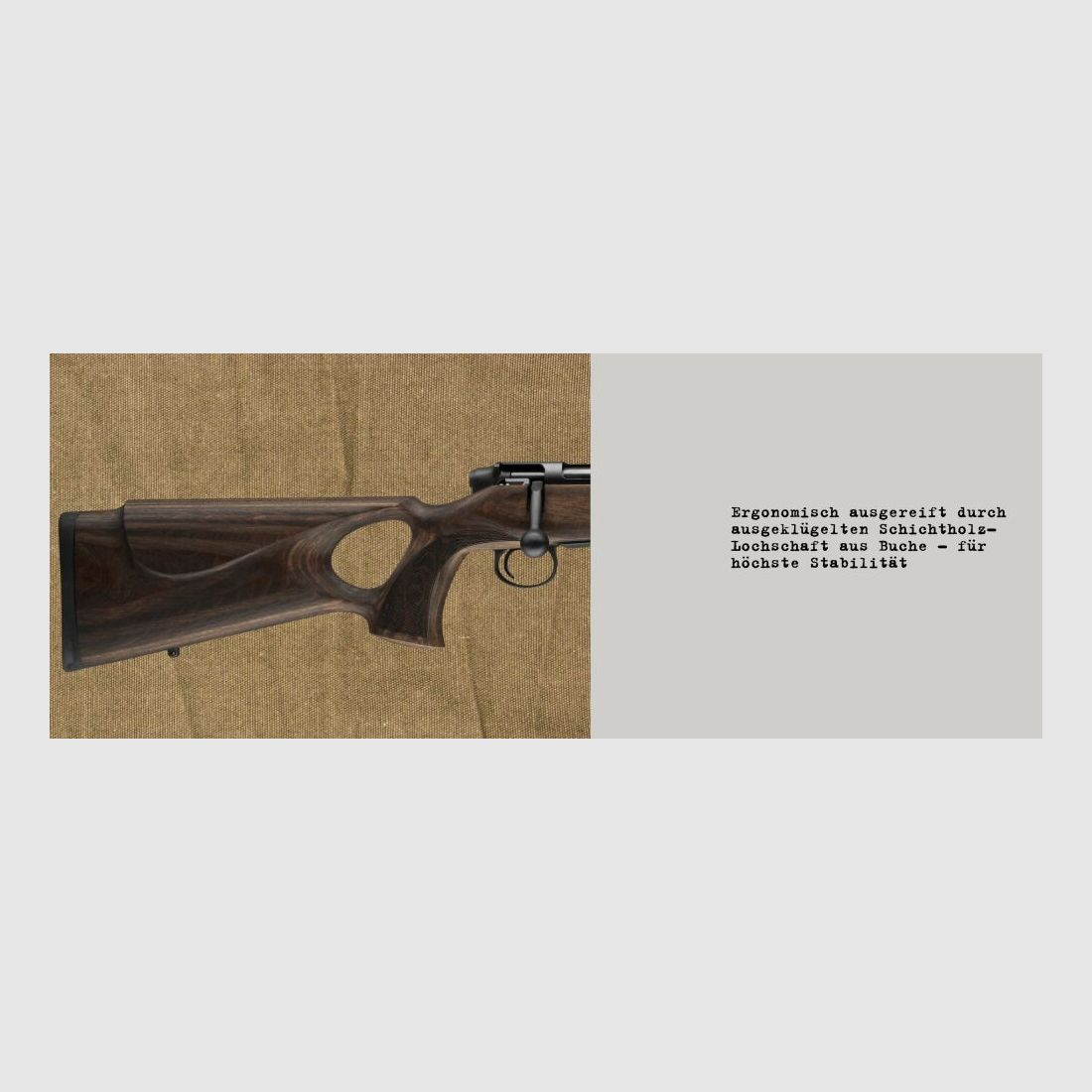 Mauser repeating rifle M18 Pure Max laminated wood stock M15x1 muzzle thread .308Win