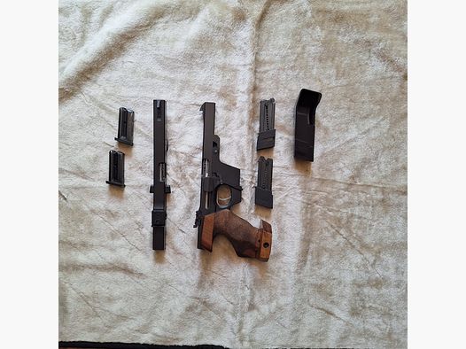 Sportpistole .22 lfb Walther GSP mit .32 Wechselsystem